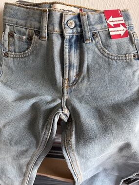 Levi's Light Blue Denim Kids Overalls
